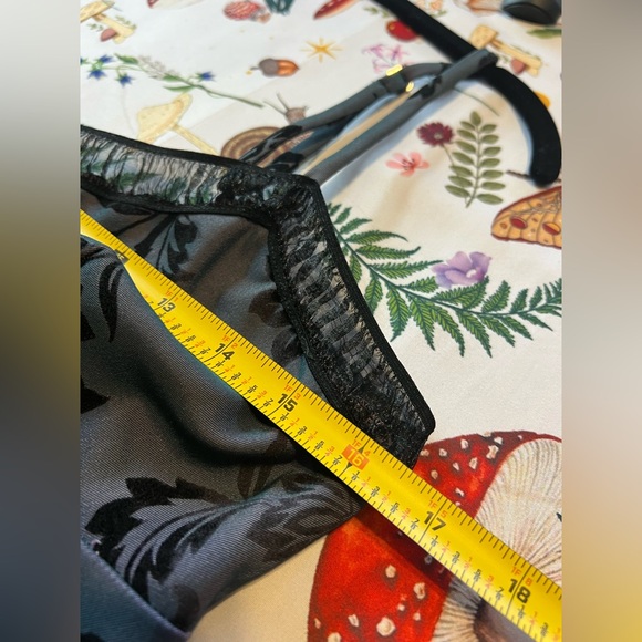 Whimsigoth Iridescent Floral Slip Vintage Dress - Picture 13 of 16